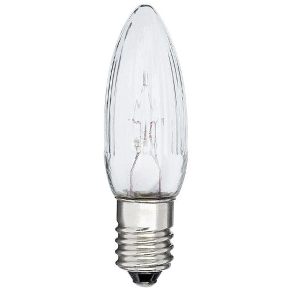 Reserve kerstlampje - kerstverlichting binnen - 3 lampjes - E10 - helder wit