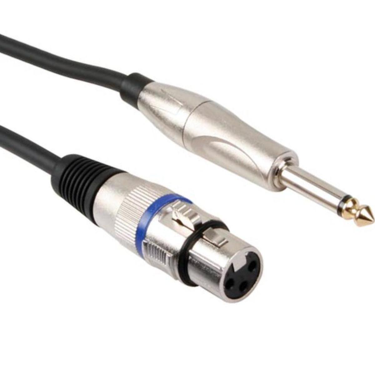XLR naar jack kabel