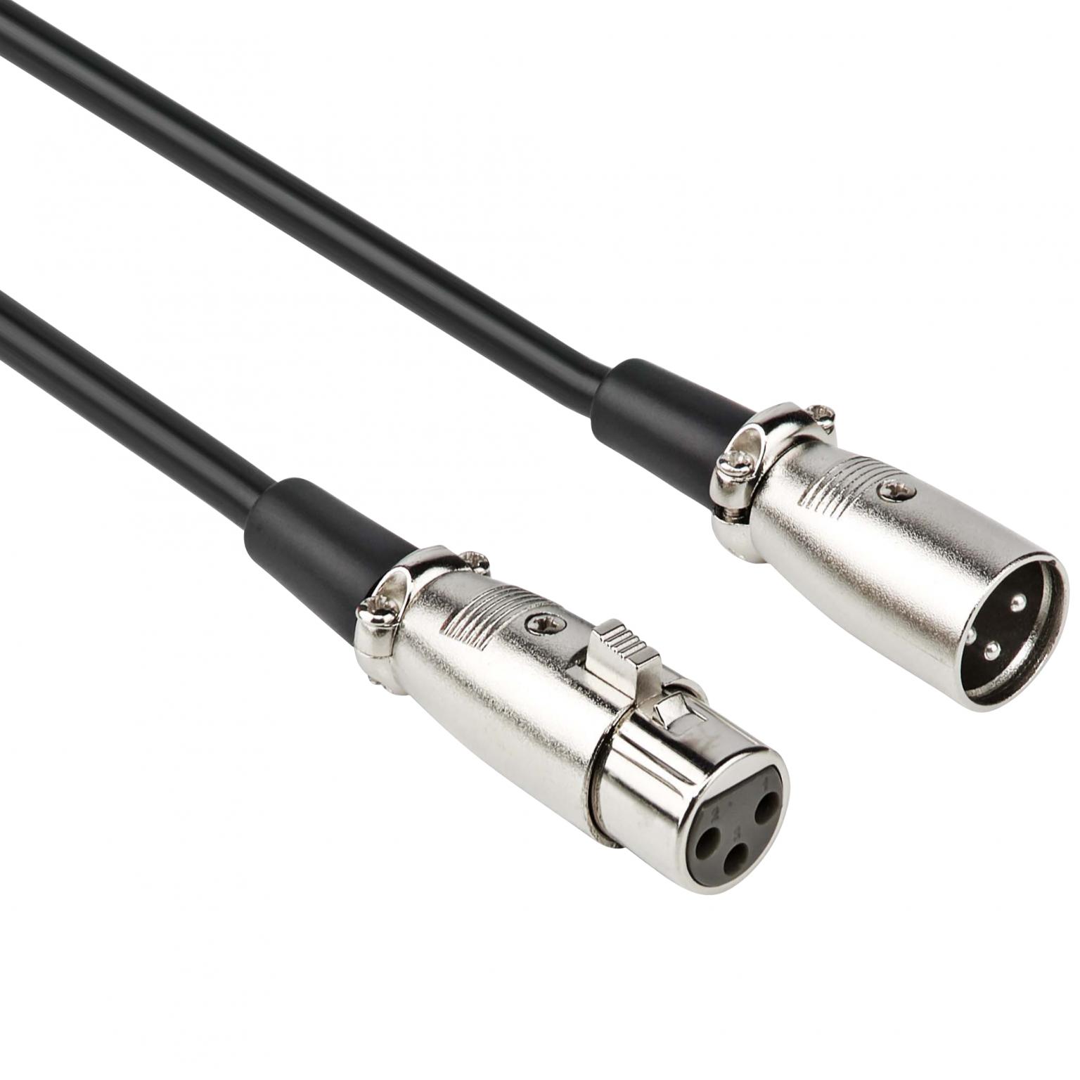 DAP FL8210 XLR Kabel, 3-Polig XLR Male Female, DMX, 10mtr, IP-65 | New Line