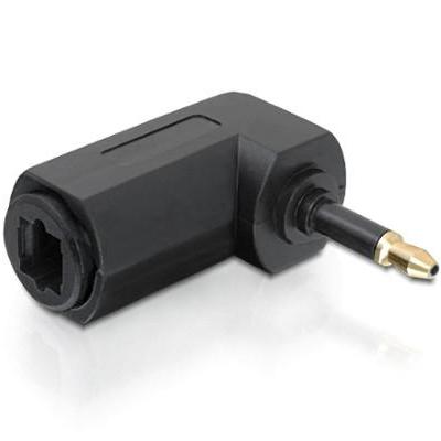 Optische Audio verloopstekker - Toslink en spdif - Goobay - diameter 14.4 mm