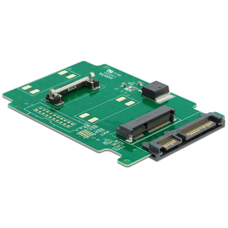 22 Polig Sata Naar Msata Adapter Delock delock kopen in de aanbieding