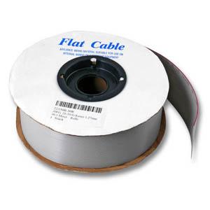 Ribbon Cable,pitch 1.27,30.5m 20-pole, AWG 28/7