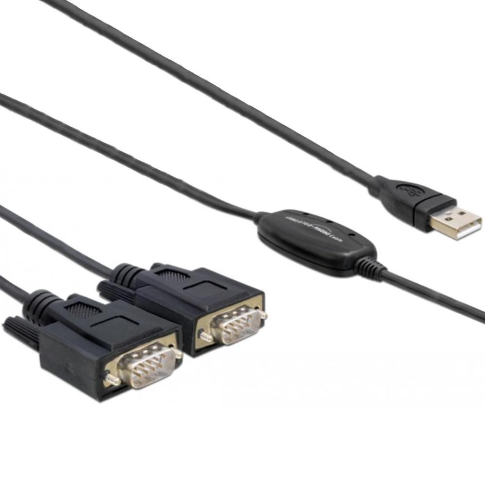 Seriële D-Sub - USB 2.0 kabel