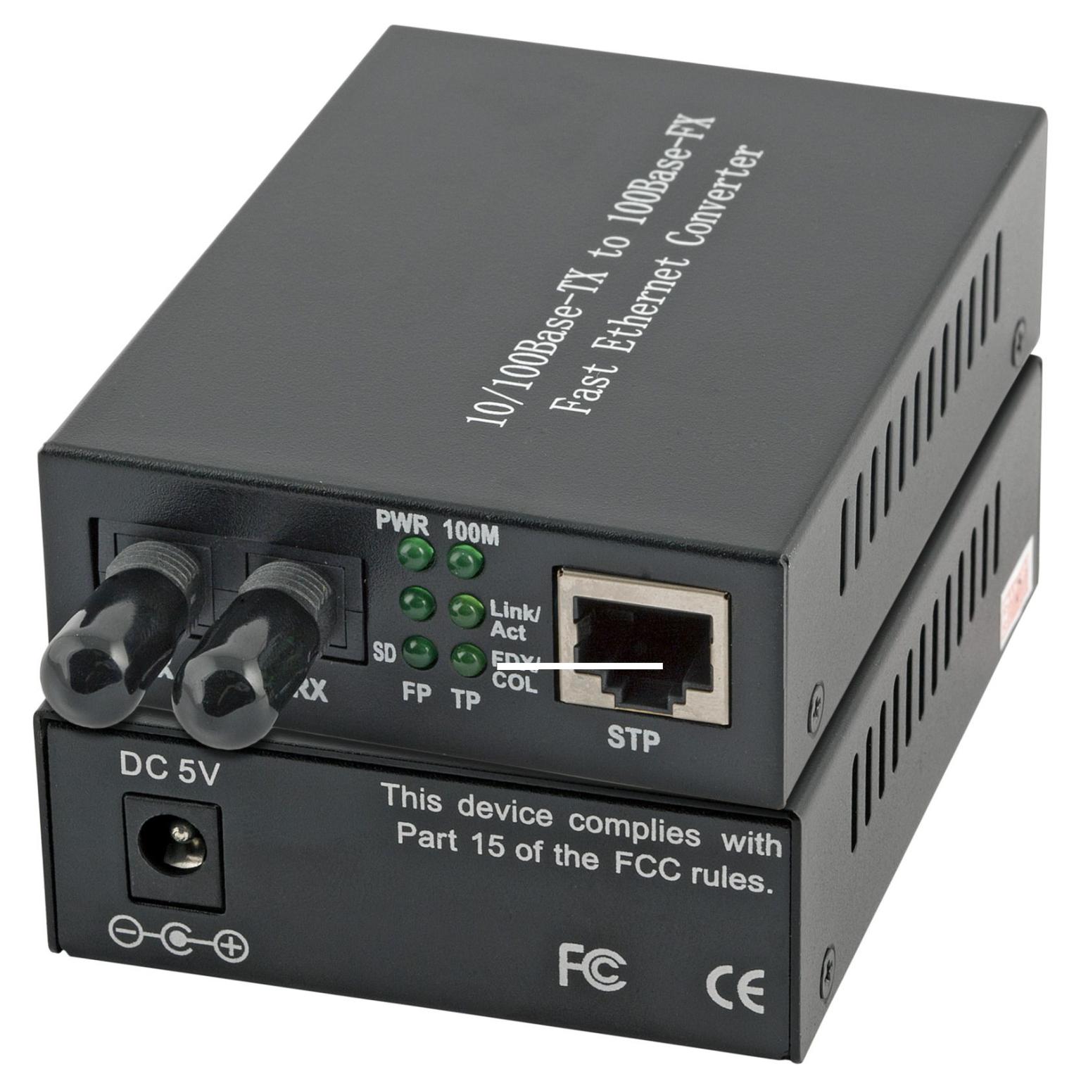 ST glasvezel converter - Multimode - EFB