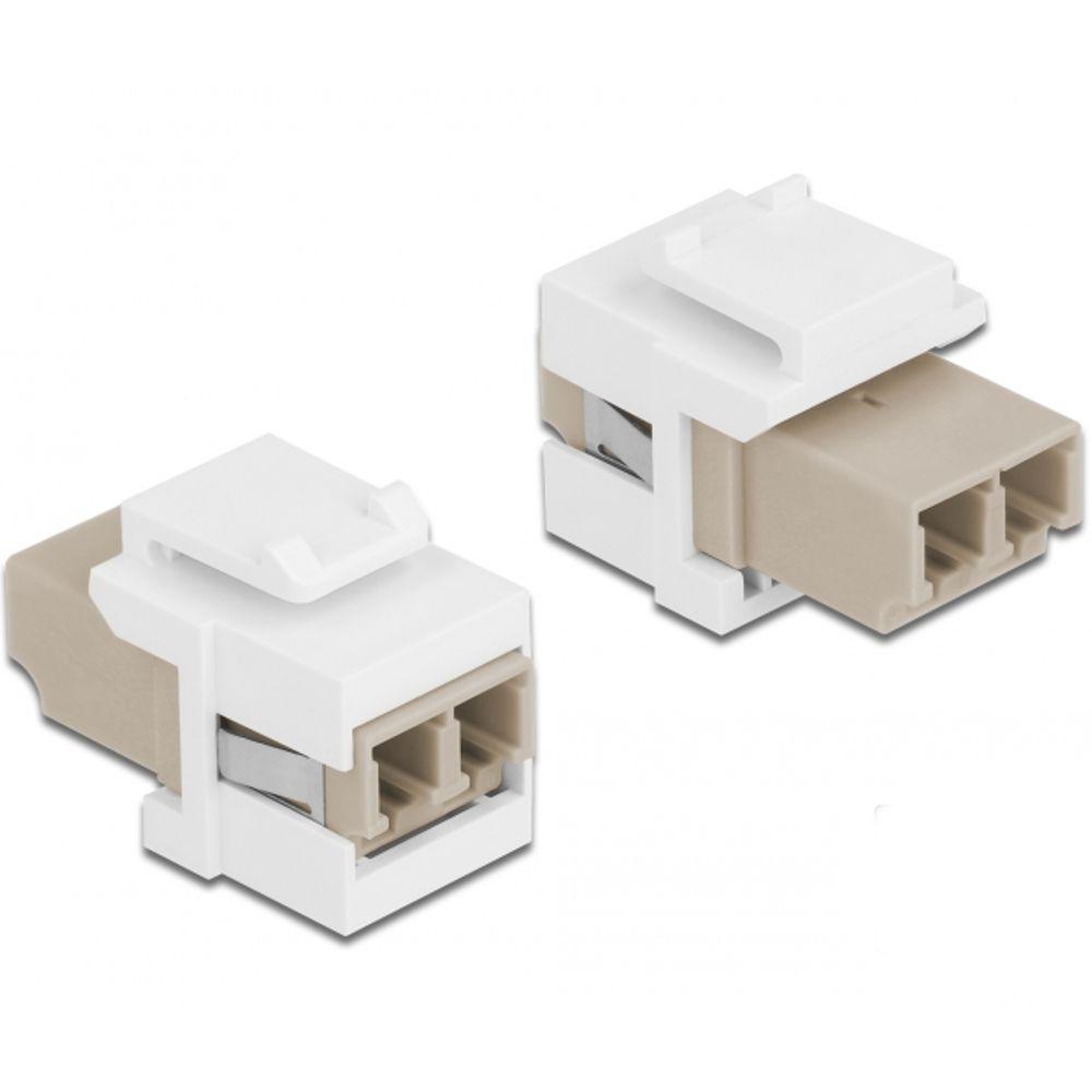 LC Duplex Multimode keystone - Delock