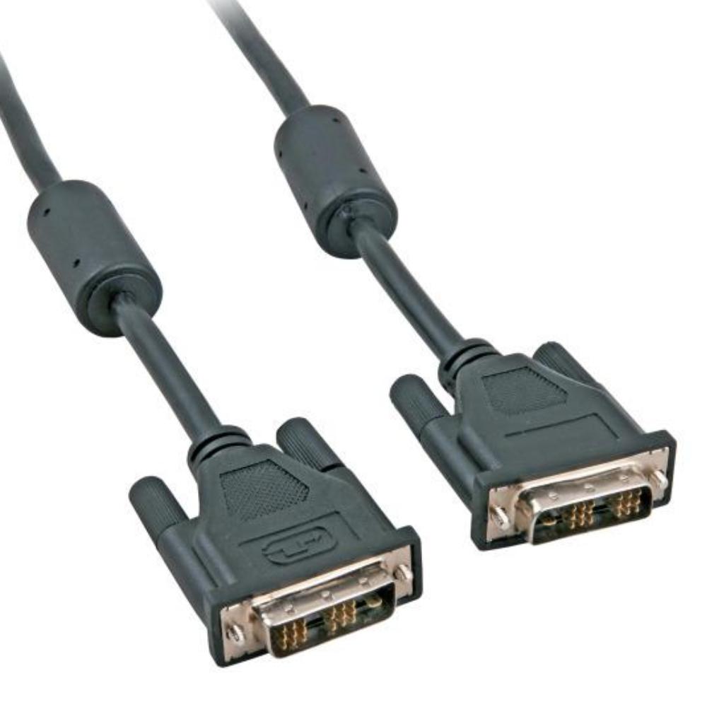 DVI Monitorkabel Single Link DVI-Digital 18+1, AWG30, 3m - Type: 2 x ...