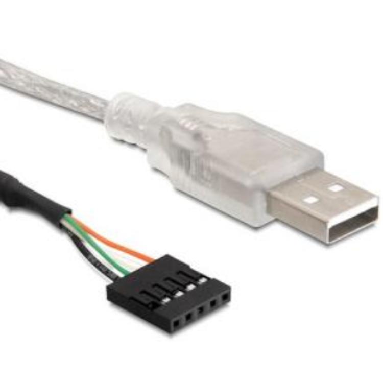 Kabel USB 2.0-A St > Pfost. 70 cm Delock
