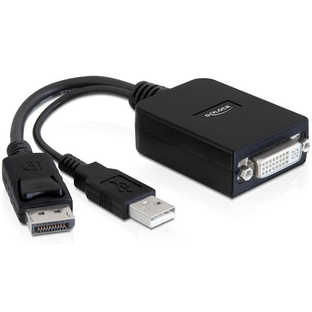 DisplayPort naar DVI omvormer - Delock