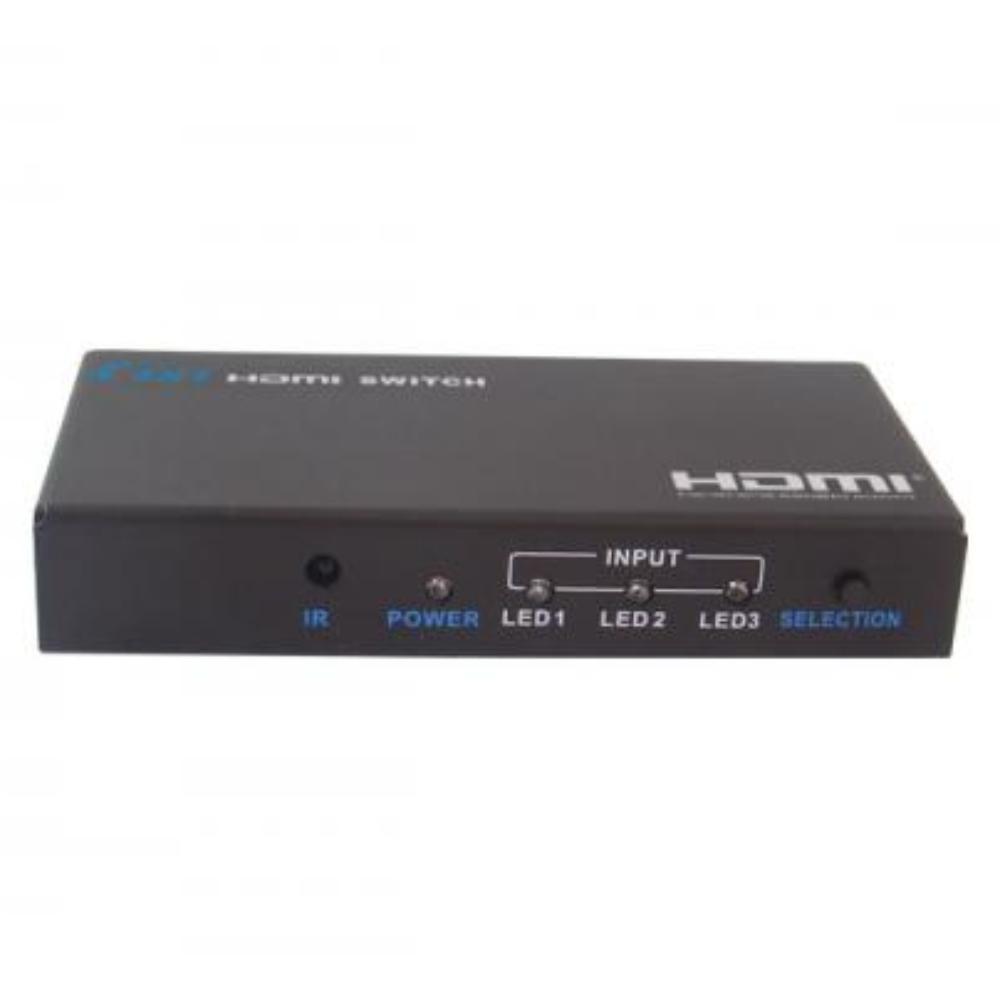 3 Poorts HDMI 1.3b Schakelaar met 3D