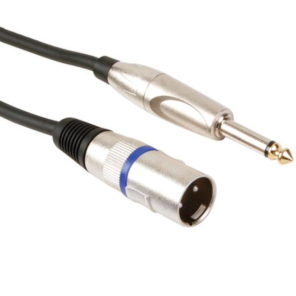 XLR naar Jack Kabel – 6.3mm Mono Audiokabel