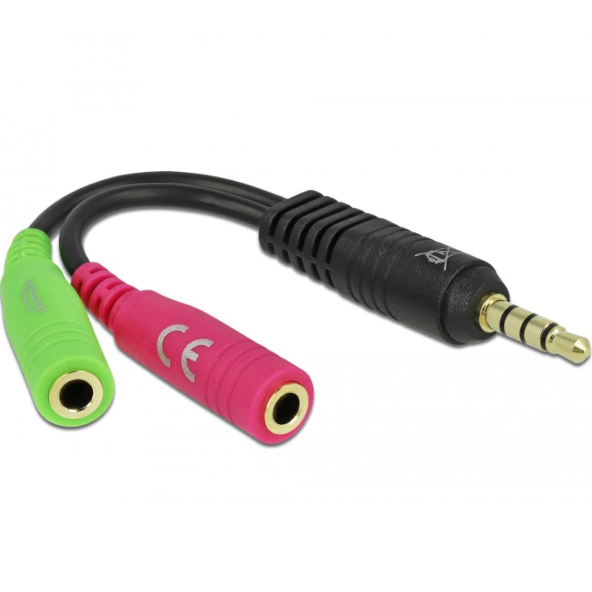 Aux splitter kabel - Microfoon en Audio - Allteq
