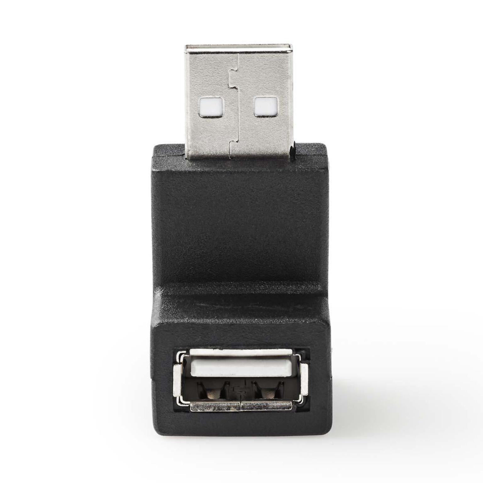 Proportioneel Assimileren Wijzer USB 2.0 A-A Haakse adapter 90 graden - Deze haakse USB2.0 A-A adapter zou  kunnen worden gebruikt om een USB kabel aan te sluiten op een LCD tv die  tegen een muur is gemonteerd.