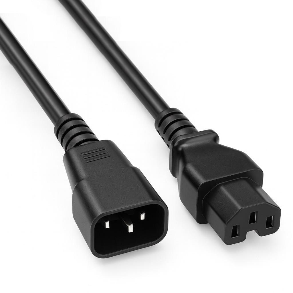 Voedingskabel C14 naar C15 - Allteq