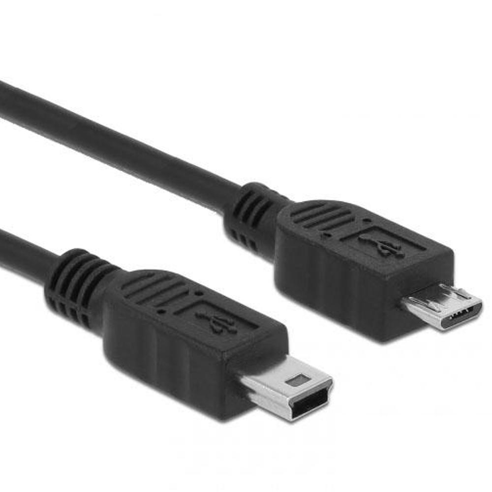 USB Micro naar mini Kabel - Delock