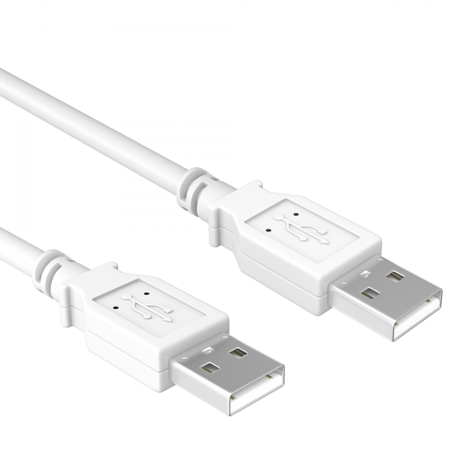 Usb 2 0 Kabel Usb 2 0 Kabel Connector 1 Usb A Male Connector 2 Usb A Male 3 Meter