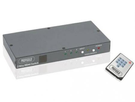 HDMI switch - 3 poorts - Profigold