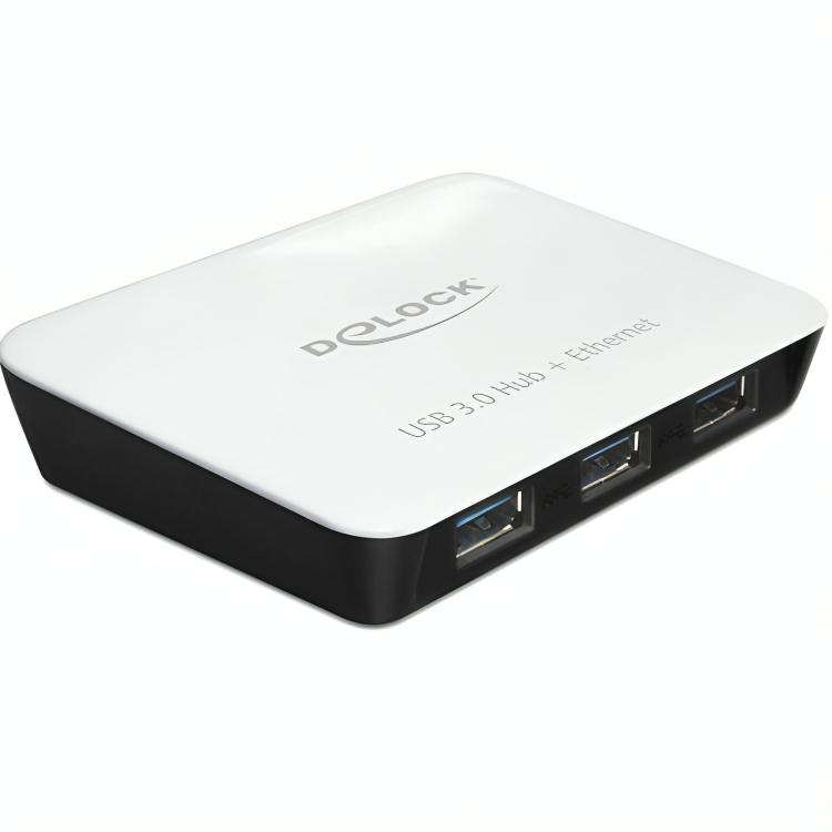 USB Hub met LAN Netwerkadapter