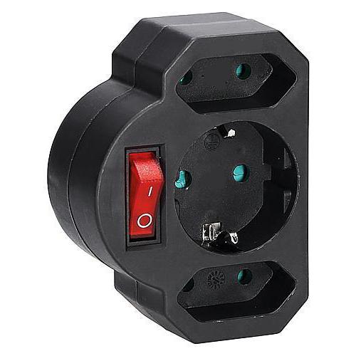 Stopcontact schakelaar en splitter