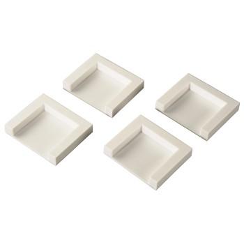 WASDROGER BEVESTIGINGSPLAATJES 4-SET