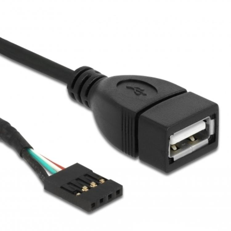 Pinheader naar USB kabel