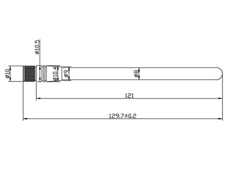 RP SMA Antennes - Delock