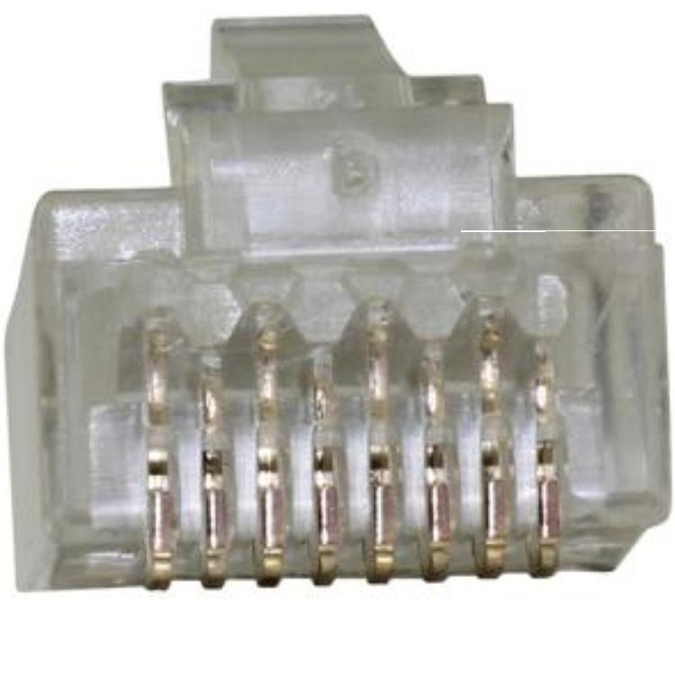 RJ45 stekker Cat6 10 stuks
