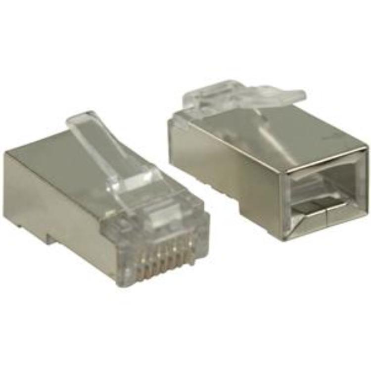 RJ45 stekker Cat6 10 stuks