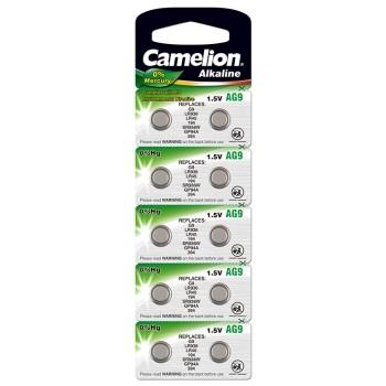 Knoopcel batterij - AG9 - 10 batterijen - Camelion