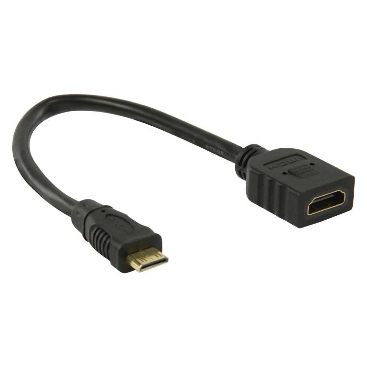 Kiezen brandwond kraam HDMI mini naar HDMI - Allekabels.nl - Snel geleverd