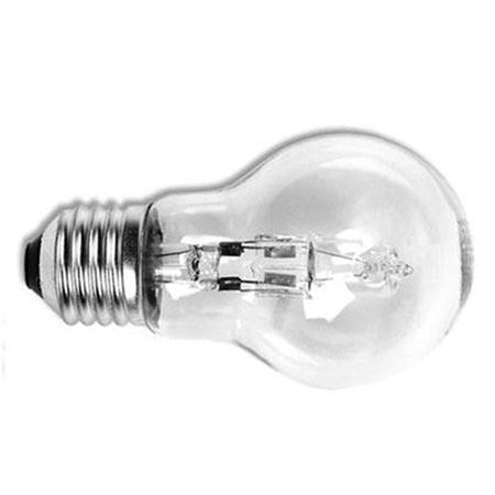 functie Wortel plak Halogeenlamp - E27 - Lamptype: Halogeen, Lampvoet: E27, Vermogen: 53 Watt  Spanning: 230 Volt, Energieklasse: C, Lichtsterkte: 835 Lumen, Dimbaar: Ja,  Afmetingen: Ø55mm/H96mm, Verpakt per 2 stuks, Lichtkleur: Warm Wit.