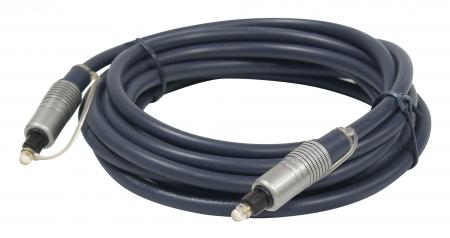 Toslink Glasvezelkabel 6,0mm 10m - Dynavox