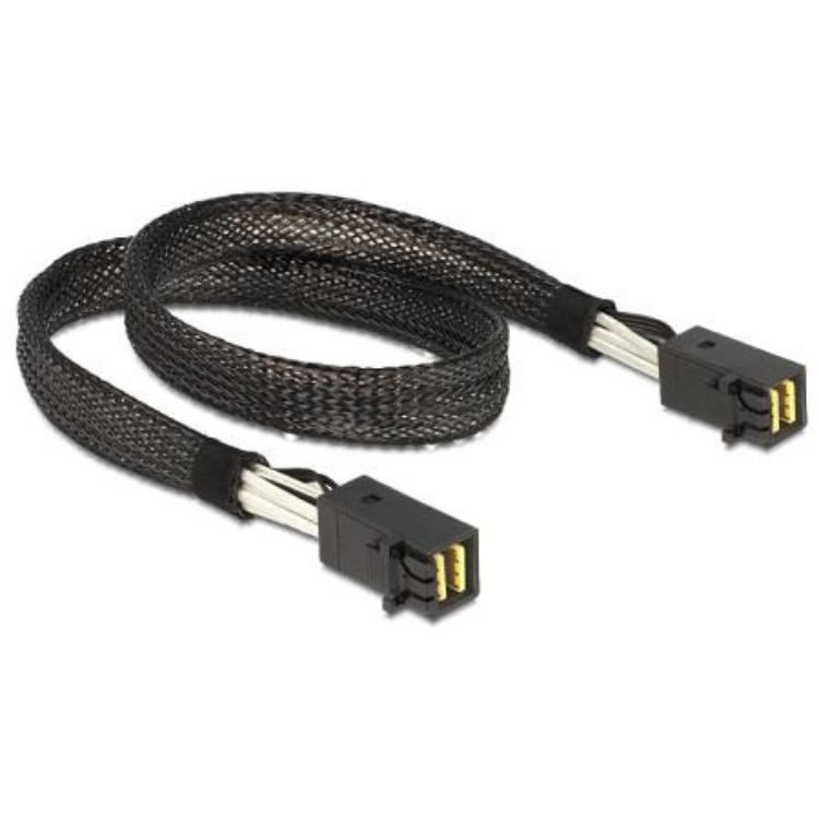 Delock Cable Mini SAS HD x 4 SFF 8643 male > Mini SAS HD x 4 SFF 8643