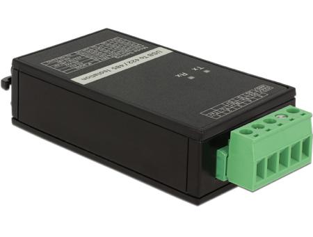 Delock Converter USB 2.0 > Serieel RS 422/485 met 3 kV isolatie - Delock