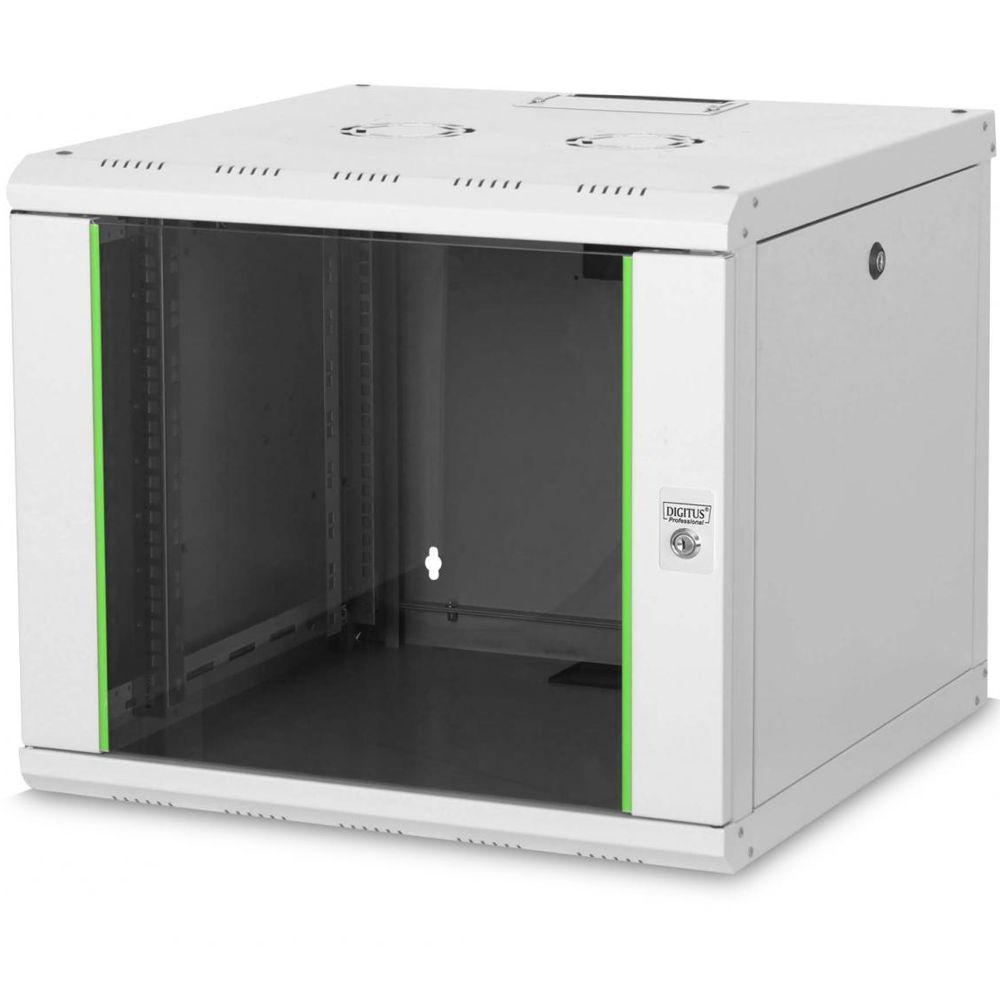 9U Serverkast 19 Inch wandkast 600x600x509mm (BxDxH) Patchkast Rackkast Datakast