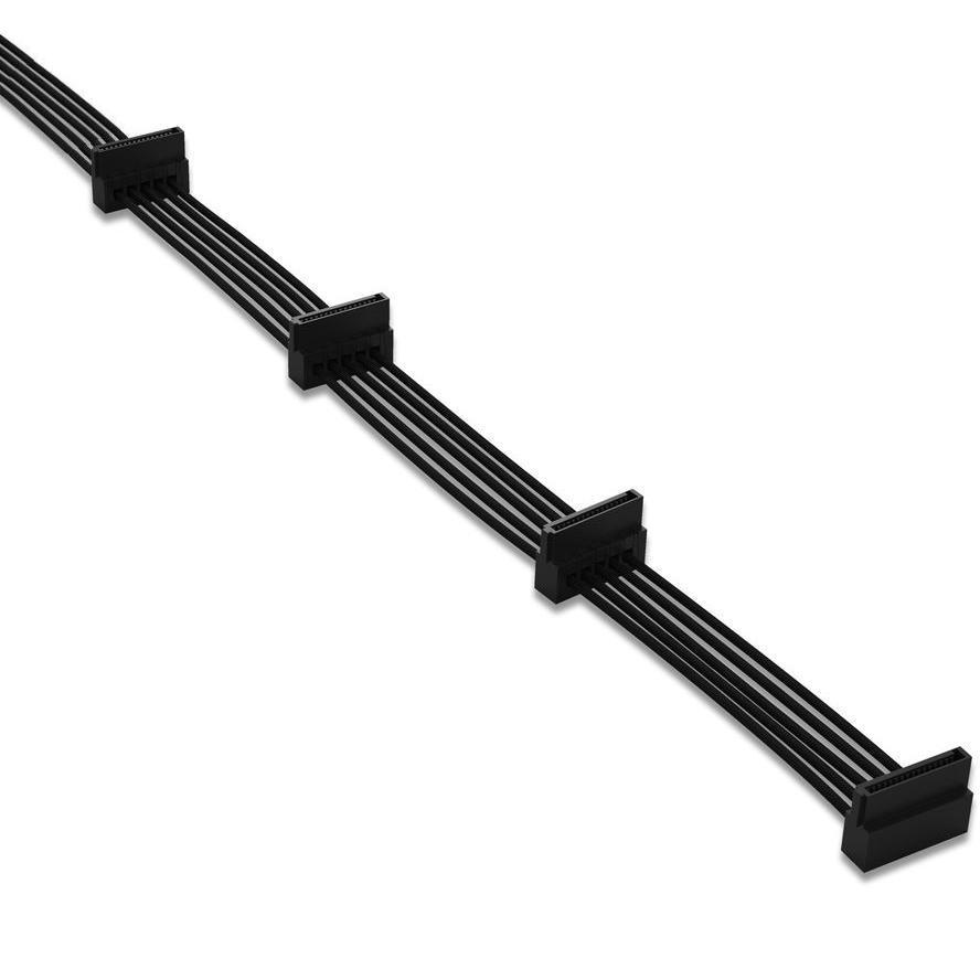 SATA voedingskabel modulair naar 4 x 5 polig SATA female