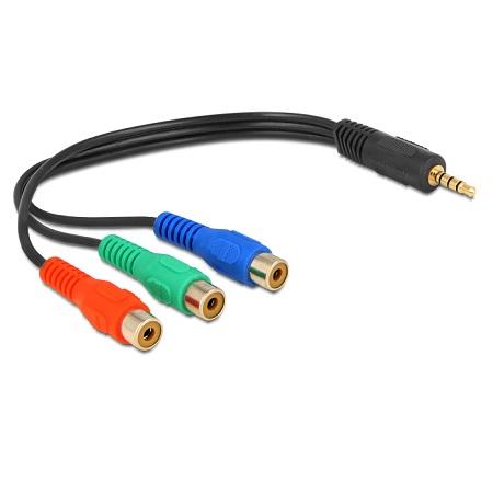 Jack - Component Kabel - Delock