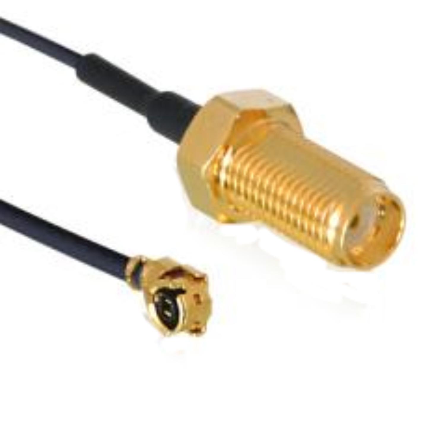 Delock Antennekabel SMA Jack Bulkhead > MHF/U.FL-LP-088 compatibele Stekker 50 - Delock