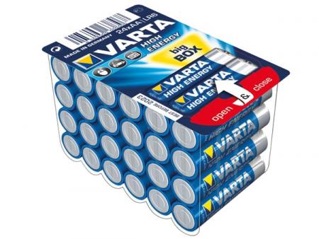 HIGH ENERGY ALKALINE AA/LR6, 1.5 V - 4906.301.124 (24 st.) - Varta