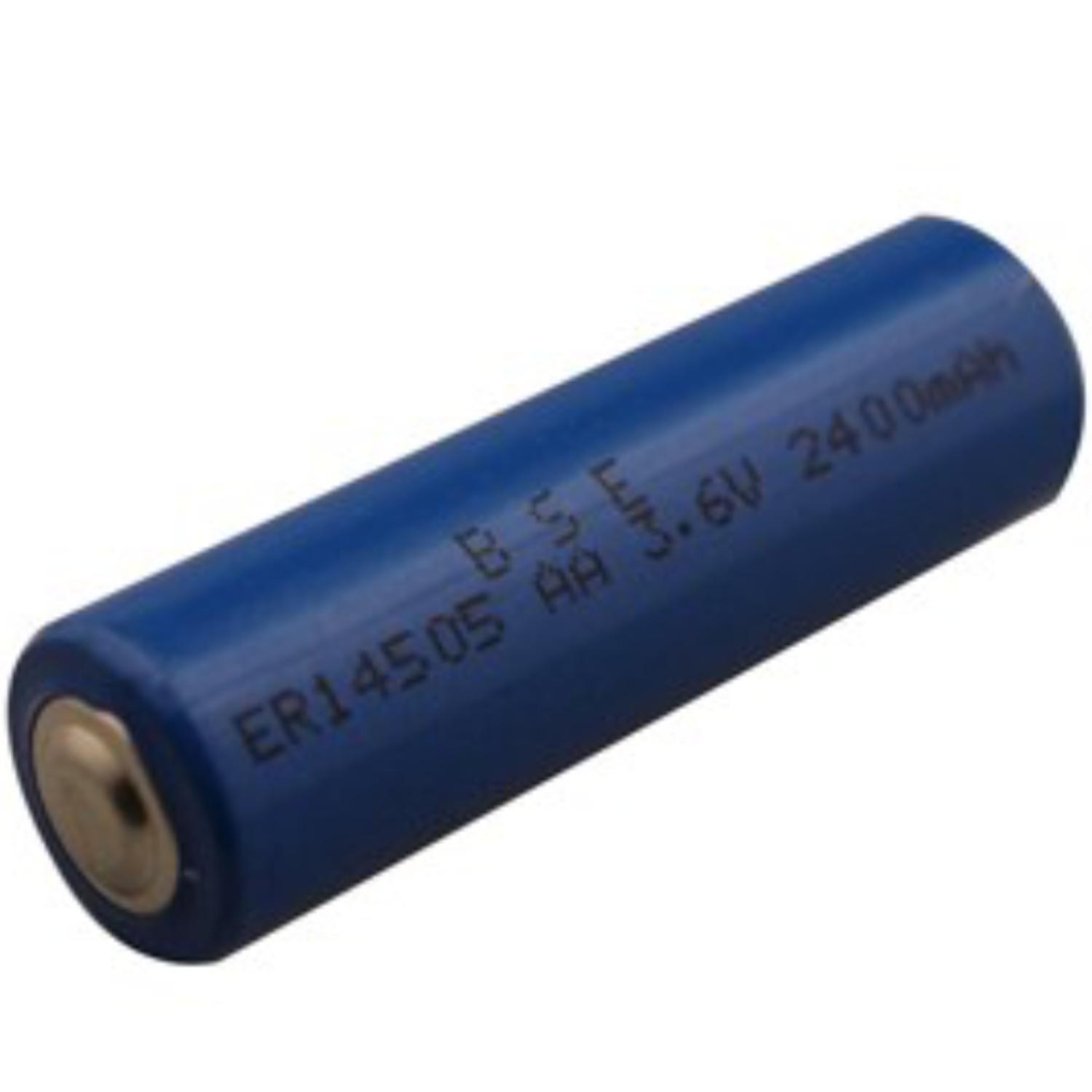 Elektropositief criticus Schildknaap AA Batterij - Lithium - Aantal: 1 batterij, IEC code: FR06, MN1500.  Spanning: 3.6 volt, Capaciteit: 2400mAh, Merk: BSE,