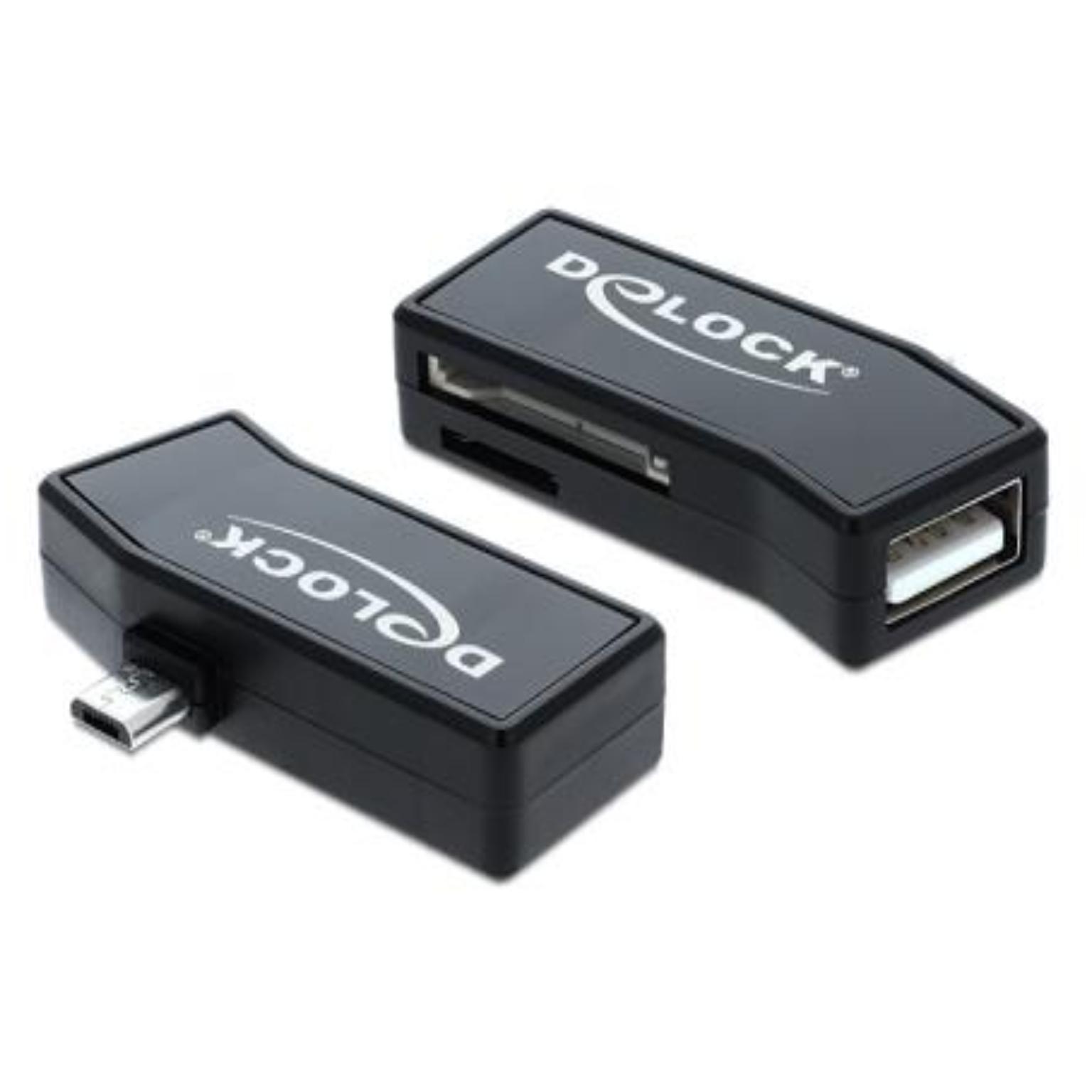 Micro USB OTG kaartlezer - Delock