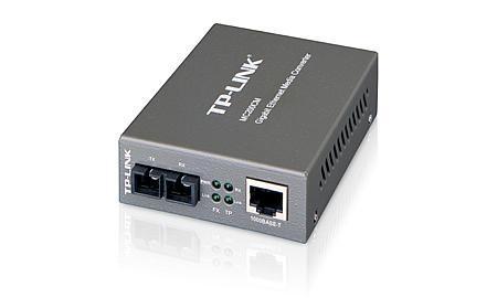 Glasvezel converter - Rj45