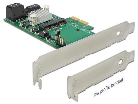Quality4All Delock Pci Express Card Hybrid 3 X Internal Sata 6 Gbs 1 X Intern quality4all kopen in de aanbieding Quality4All Delock Pci Express Card Hybrid 3 X Internal Sata 6 Gbs 1 X Intern quality4all kopen in de aanbieding