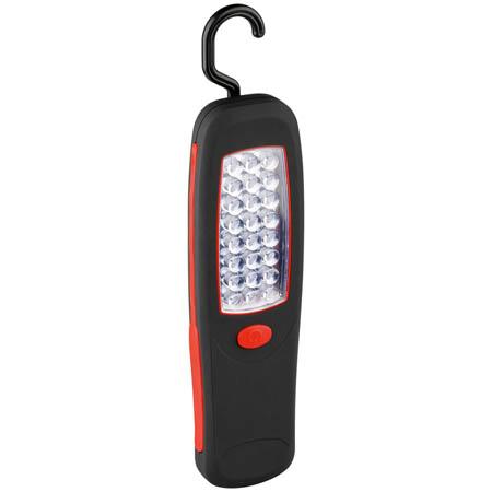 Ijsbeer Gedrag Array Looplamp - Led - Type: Led, Extra: Ophanghaak, magneet, Aantal leds: 24,  Voeding: 3 x AA-batterij (excl.) Lichtsterkte: 30 lumen.