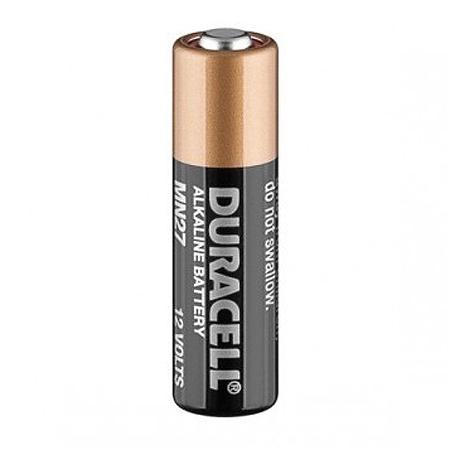 Foto - Foto batterij - 1 batterij, Foto batterij, Systeem: Alkaline, Spanning: 12 volt, Merk: Duracell, code: MN27, LR27, WE27A, L828.