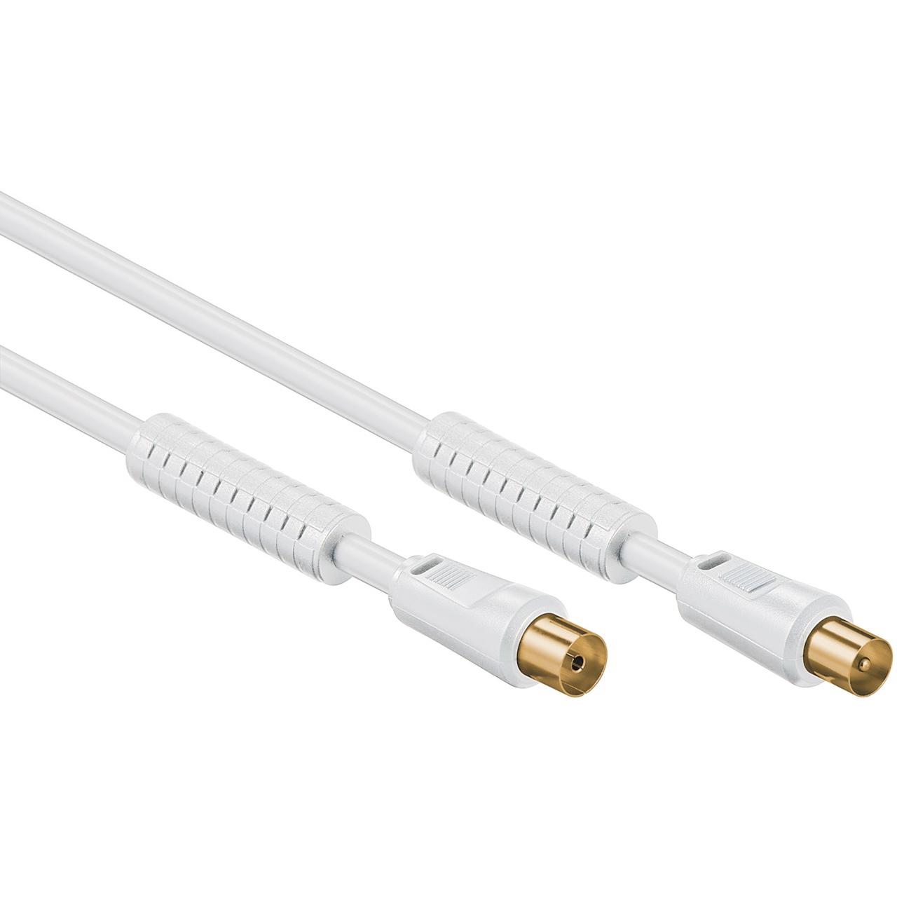 Goobay Antenna Cable With Ferrite 100 Shieldedgold Plated Coaxial Plug goobay kopen in de aanbieding Goobay Antenna Cable With Ferrite 100 Shieldedgold Plated Coaxial Plug goobay kopen in de aanbieding