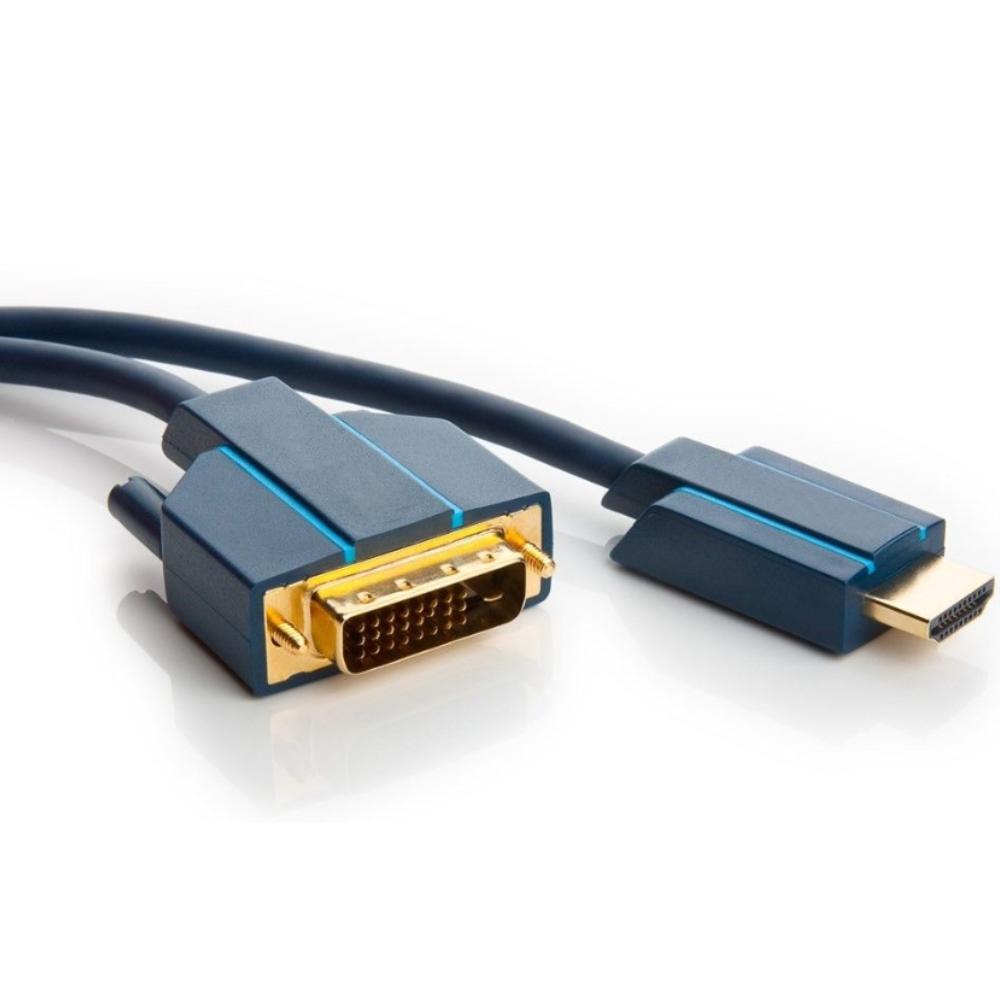 HDMI - DVI kabel - ProfessioneelDVI-D naar HDMI kabel - Clicktronic