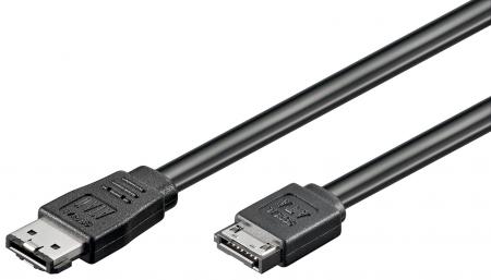 Goobay Hdd Esata Cable 15Gbits 3Gbits 6Gbits Sata L Type Plug I goobay kopen in de aanbieding