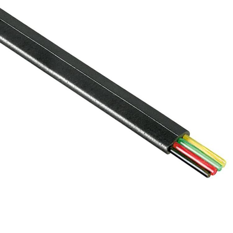 ISDN kabel op rol - 100 meter - Zwart - Goobay