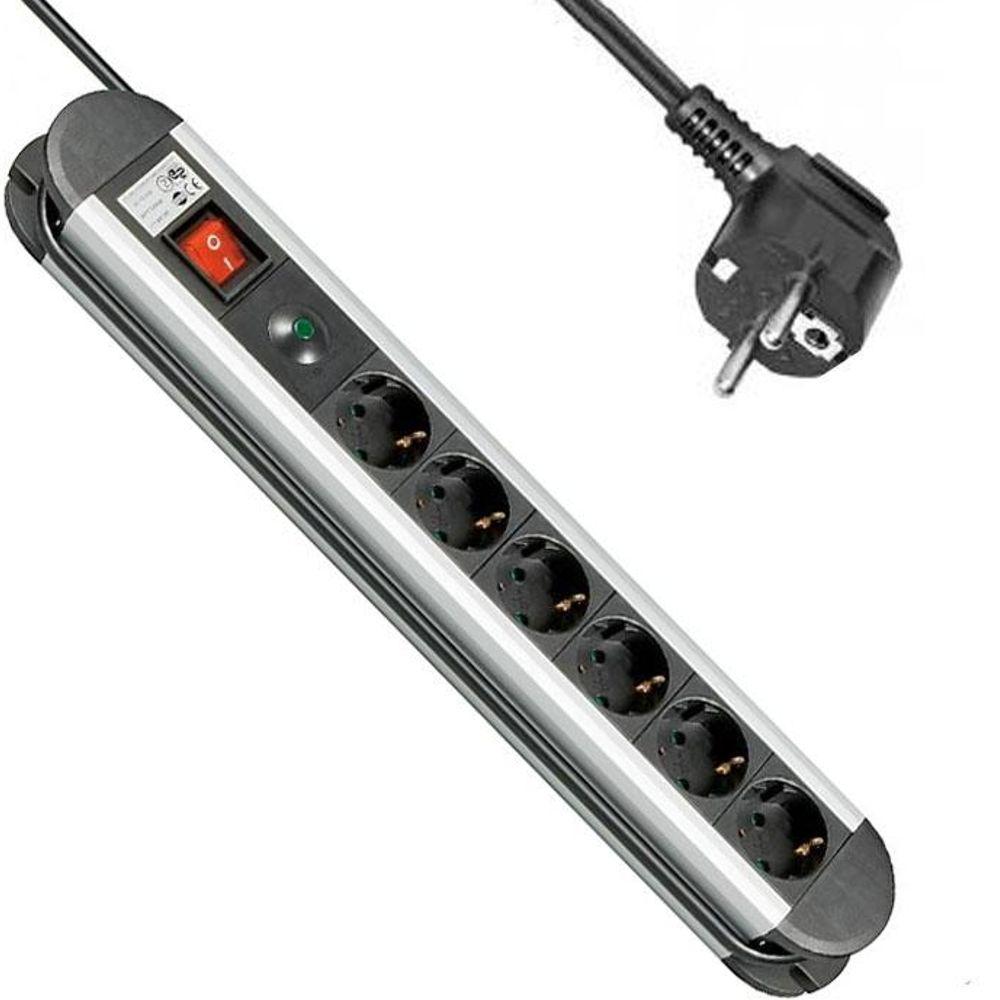 Goobay Power Socket With Surge Protection 6X Cee 74 Jack Children Security goobay kopen in de aanbieding