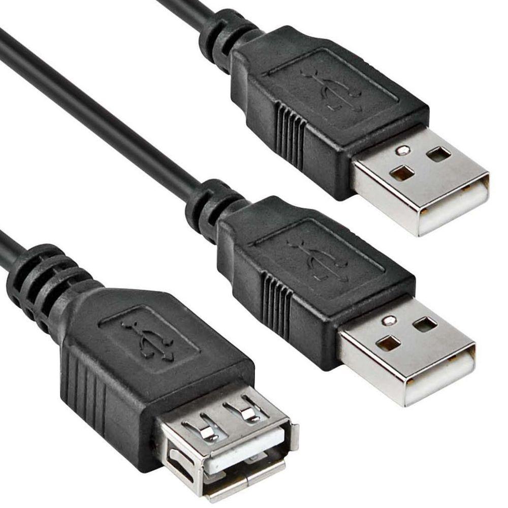 USB 2.0 Y KABEL - Goobay